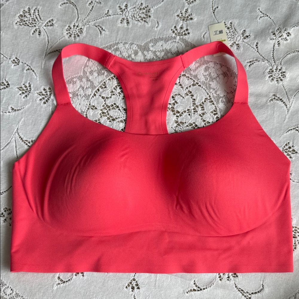 Offline by Aerie Vibrant‎ Pink Coral Sports Bra size XL NEW
